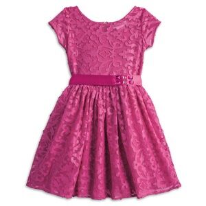American Girl Merry Magenta Dress